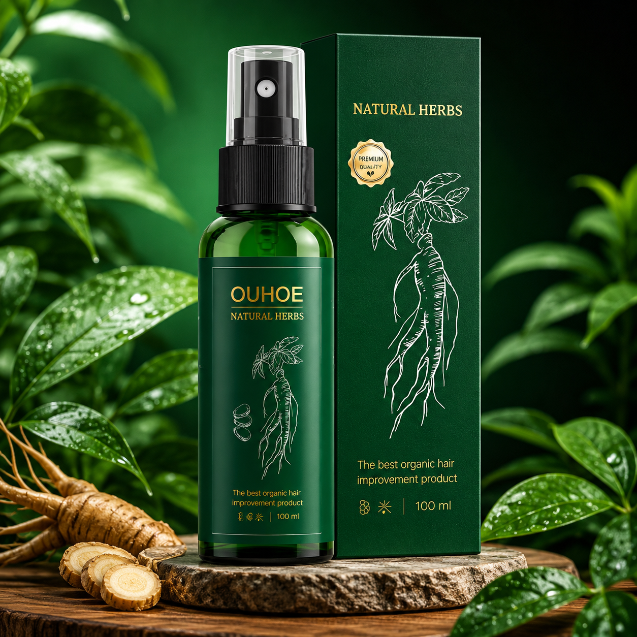 🔥 TONICO OUHOE NATURAL HERBS 🔥La oferta que tu cabello estaba esperando. ¡COMPRA 1 Y LLÉVATE 2! - Fórmula Botánica Avanzada