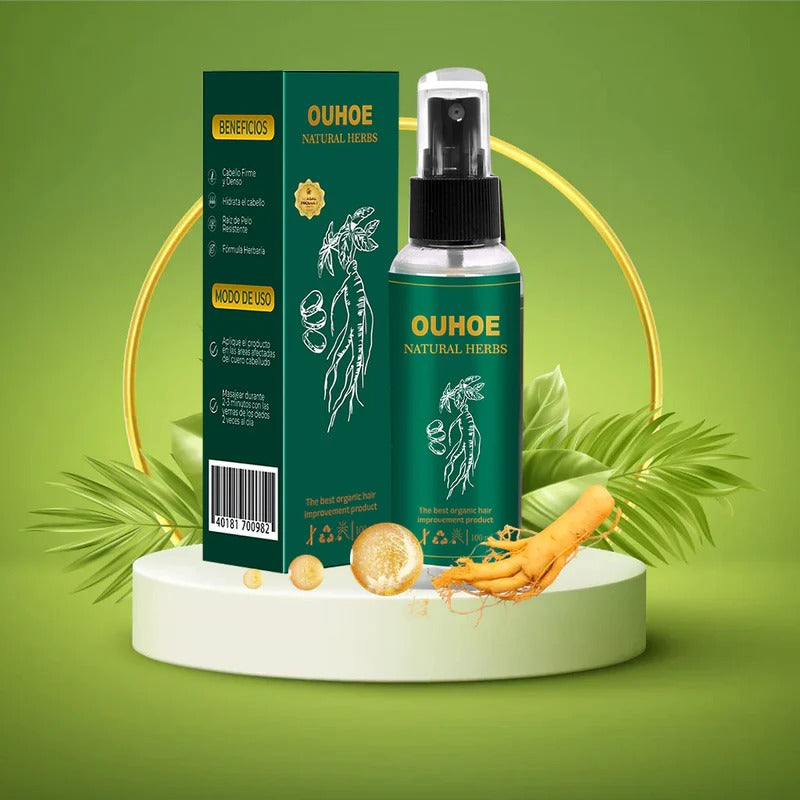 🔥 TONICO OUHOE NATURAL HERBS 🔥La oferta que tu cabello estaba esperando. ¡COMPRA 1 Y LLÉVATE 2! - Fórmula Botánica Avanzada