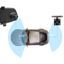 Espejo Retrovisor Inteligente 4 en 1 Full HD 1080P - Cámara 170° + Visión Nocturna + Pantalla Táctil