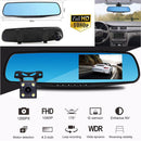 Espejo Retrovisor Inteligente 4 en 1 Full HD 1080P - Cámara 170° + Visión Nocturna + Pantalla Táctil