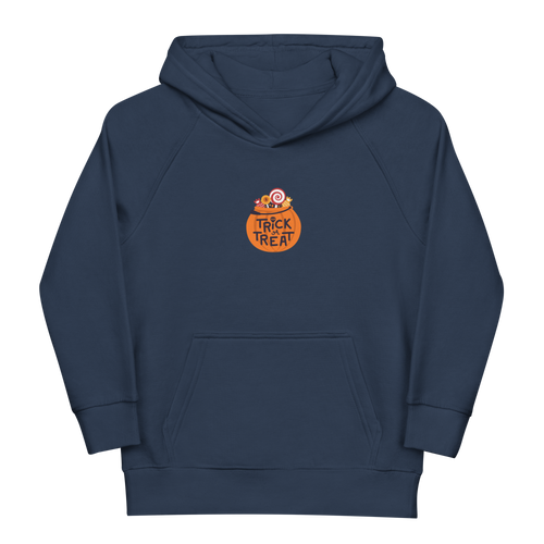 Trick or Treat kids eco hoodie