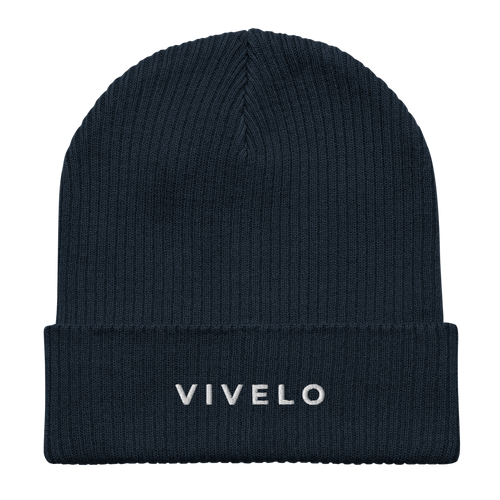 Organic ribbed beanie