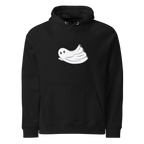 Flying ghost unisex eco raglan hoodie