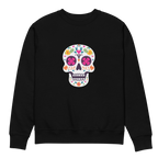 Skeleton flowers unisex eco sweatshirt