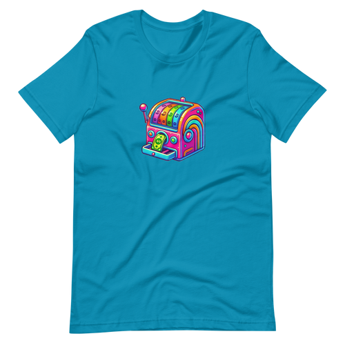 Fluo cash dispenser unisex t-shirt