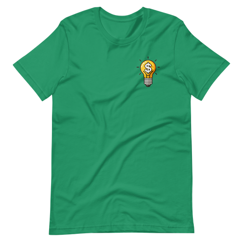 Dollar bulb unisex t-shirt