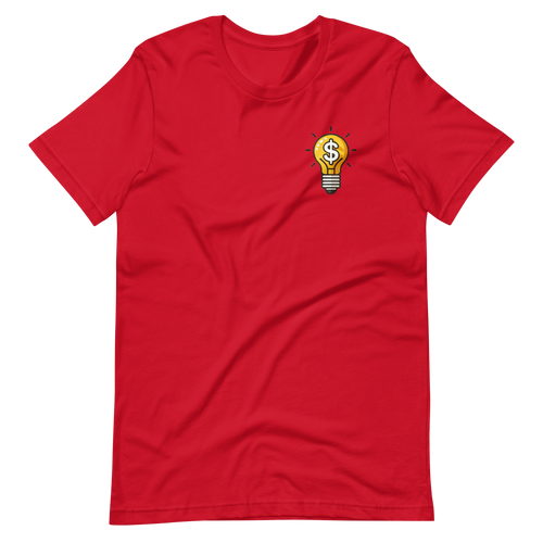 Dollar bulb unisex t-shirt