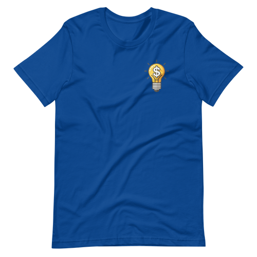 Dollar bulb unisex t-shirt