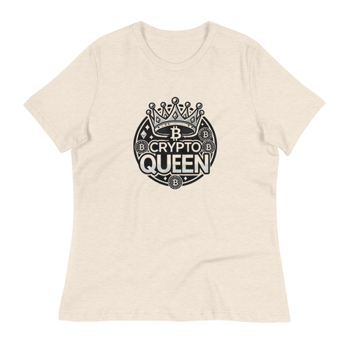 Crypto queen women's Relaxed T-Shirt